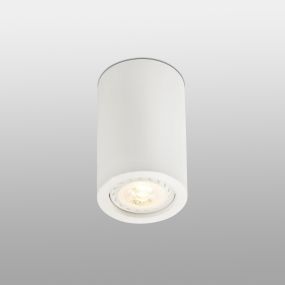 Faro Sven - plafondverlichting - Ø 6,7 x 11 cm - mat wit