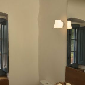 Faro Bianca - wandverlichting - 12,3 x 14 x 11 cm - IP44 - glanzend chroom