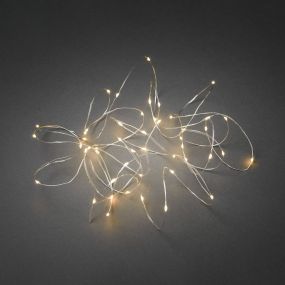 Konstsmide kerstverlichting - Draadverlichting - 14,9 m - 100 LEDs - zilver 