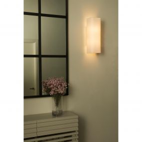 Faro Cotton - wandverlichting - 12 x 10 x 37 cm - beige