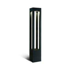 ONE Light Cage Light I - tuinpaal - 16 x 16 x 90 cm - 22W LED incl. - IP65 - antraciet - witte lichtkleur