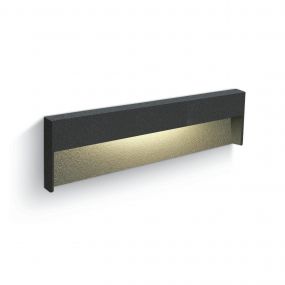 ONE Light Outdoor Decorative Wall Recessed - inbouw wandverlichting - 22 x 8,5 x 6,5 cm - 5W LED incl. - IP65 - antraciet