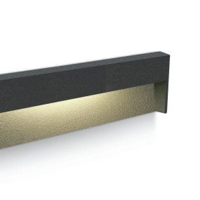 ONE Light Outdoor Decorative Wall Recessed - inbouw wandverlichting - 22 x 8,5 x 6,5 cm - 5W LED incl. - IP65 - antraciet