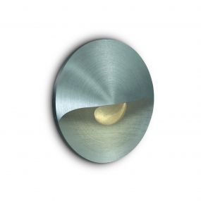 ONE Light Indoor Decorator Wall Recessed - inbouw wandverlichting - Ø 2,5 x 3,5 cm - aluminium