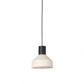 Faro Kombo - hanglamp - Ø 20 x 20 cm - beige en zwart