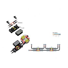 VK Lighting waterdichte aansluitdoos 2 in / 2 uit - IP68