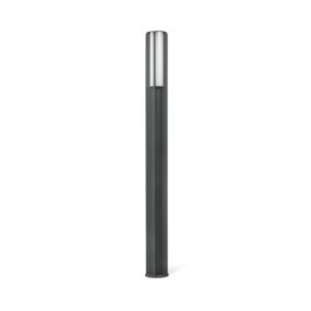 Faro Bu-Oh! - lantaarnpaal - Ø 15 x 250 cm - 42W LED incl. - IP65 - donkergrijs