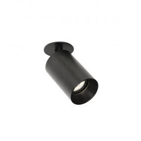 Faro Stan - inbouwspot - ø 6 x 13,7 cm, inbouwmaat ø 5 cm - zwart