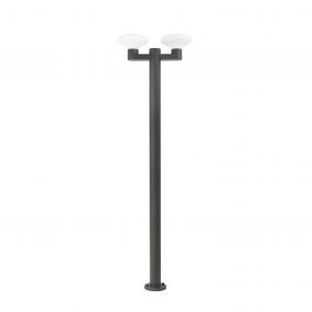 Faro Blub's – lantaarnpaal - 60 x 18,4 x 214 cm - IP44 - donkergrijs