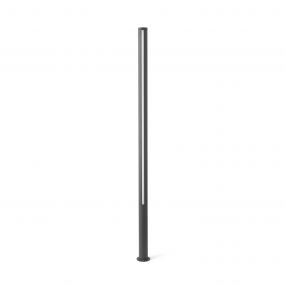 Faro Grop – lantaarnpaal - Ø 8 x 200 cm - 27W LED incl. - IP54 - donkergrijs
