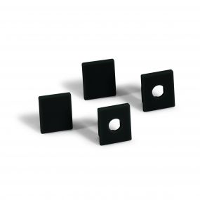 ONE Light Black Profiles Series - LED profiel - 5,3 x 1,5 cm - 200 cm lengte - zwart