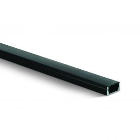 ONE Light Black Profiles Series - LED profiel - 1,7 x 0,9 cm - 200 cm lengte - zwart