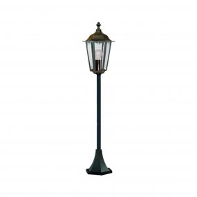Searchlight Alex - lantaarnpalen - Ø 22 x 105 cm - IP44 - zwart