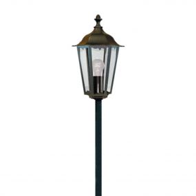 Searchlight Alex - lantaarnpalen - Ø 22 x 105 cm - IP44 - zwart