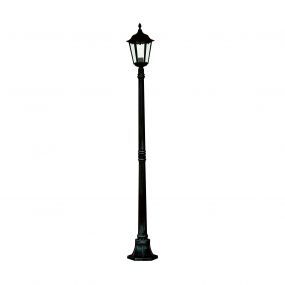 Searchlight Alex - lantaarnpalen - Ø 23 x 183,3 cm - IP44 - mat zwart