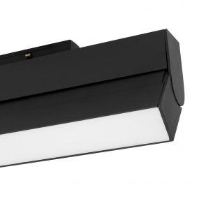 Nova Luce Care - armatuur voor magnetisch profielsysteem - instelbare lichtkleur - 40,7 x 3,4 x 11,6 cm - 30W dimbare LED incl. - zwart
