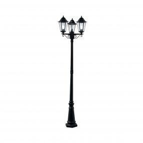 Searchlight Alex - lantaarnpalen - Ø 70 x 227 cm - IP44 - zwart
