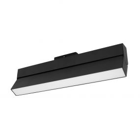 Nova Luce Rieti - armatuur voor magnetisch profielsysteem - 40,7 x 3,4 x 11,6 cm - 22W LED incl. - zwart - witte lichtkleur