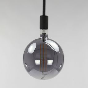 Vico LED filament lamp dimbaar - Ø 20 x 28 cm - E27 - 8W - 2700K - grijs