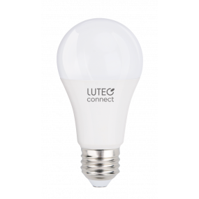 Lutec Smart LED lamp - Lutec Connect - Ø 6 x 11,8 cm - E27 - 9,2W - dimfunctie en instelbare lichtkleur via app - RGB+W