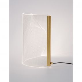Nova Luce Siderno - tafellamp - 22 x 12 x 20 cm - 6W LED incl. - goud