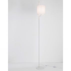 Nova Luce Yama - staanlamp - 176 cm - wit