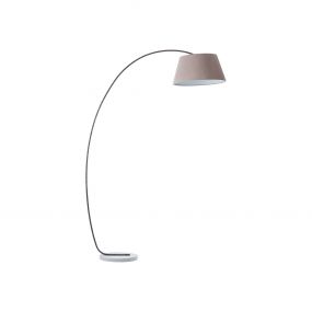 Brilliant Brok - staanlamp - 120,5 x 50 x 196 cm - bruin en grijs