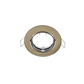 Elmark SA - inbouwspot - Ø 84 mm, Ø 75 mm inbouwmaat - antiek brons