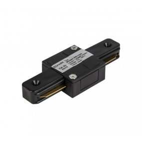 Elmark rail accessoires - I connector - 1 fase railsysteem - zwart
