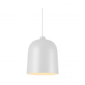 Design for the People Angle 27 - hanglamp - Ø 20,6 x 331,5 cm - wit en grijs