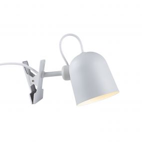 Design for the People Angle Clamp - klemlamp - 10 x 10 x 12,4 cm - wit en grijs
