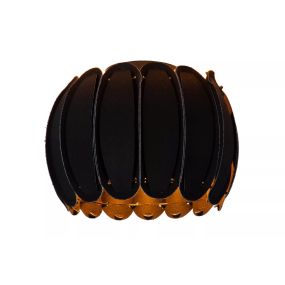 Lucide Spencer - plafondlamp - Ø 30 x 19,5 cm - zwart