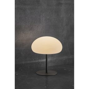 Nordlux Sponge - buiten tafellamp - oplaadbaar via USB-kabel - Ø 34 x 40,5 cm - 3 stappen Moodmaker functie - 6,8W LED incl. - IP65 - wit