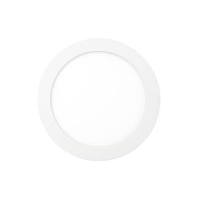 Nova Luce Panel - inbouwspot - Ø 12 x 2 cm - 6W LED incl. - wit