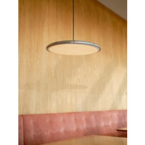 Design for the People Artist 40 - hanglamp - Ø 40 x 306 cm - 25W dimbare LED incl. - roestvrij staal