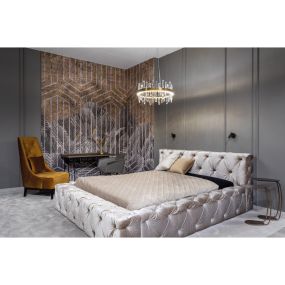 Maxlight Prince - luster - Ø 60 x 150 cm - 31W LED incl. - goud