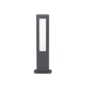 Faro Nanda - tuinpaal - 11 x 5,5 x 50 cm - 13W LED incl. - IP54 - donkergrijs