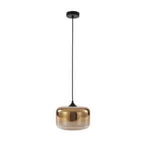 Artdelight Casino - hanglamp - Ø 28 x 167 cm - goud