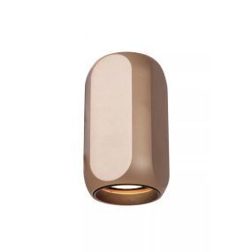 Lucide Braga - wandlamp - 6 x 6 x 10,8 cm - koffie