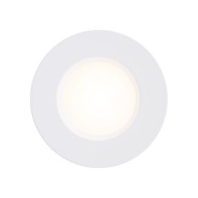 Nordlux Mahi 1-Kit - inbouwspot - Ø 85 x 45 mm - 8,5W LED incl. - IP65 - wit