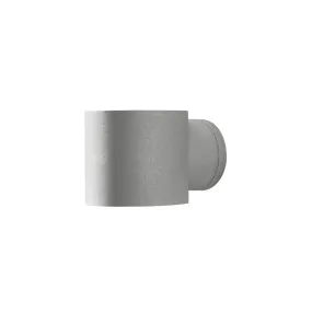 Konstsmide Modena - buiten wandlamp - 10 x 13,5 x 9 cm - IP44 - grijs