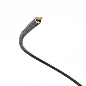Creative Cables - textielsnoer voor max. 48V en 2A - per 100 cm - zwart