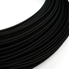 Creative Cables - textielsnoer voor max. 48V en 2A - per 100 cm - zwart
