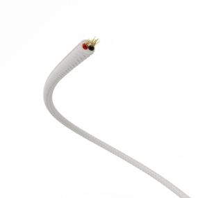 Creative Cables - textielsnoer voor max. 48V en 2A - per 100 cm - wit