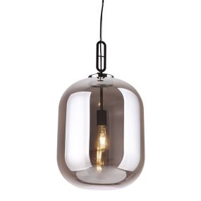 Maxlight Honey - hanglamp - Ø 30 x 150 cm - zwart