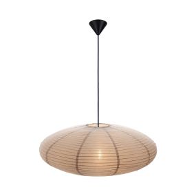 Nordlux Villo - papieren lampenkap zonder pendel - Ø 60 x 24 cm - beige