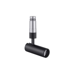 Nova Luce Imagine - opbouwspot - Ø 4 x 11 cm - 6W LED incl. - zwart