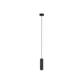 Nova Luce Mao - hanglamp - Ø 5,5 x 200 cm - IP44 - zandzwart