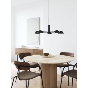 Design For The People Nomi - hanglamp 5L - 71 x 338,2 cm - zwart