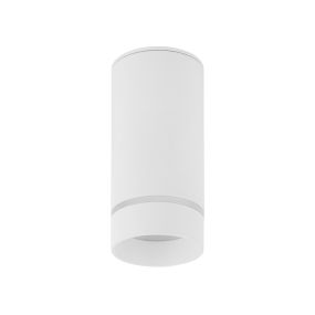 Nova Luce Esca - opbouwspot - Ø 6 x 12,5 cm - zandwit